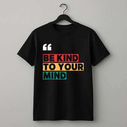 BE KIND TO YOUR MIND