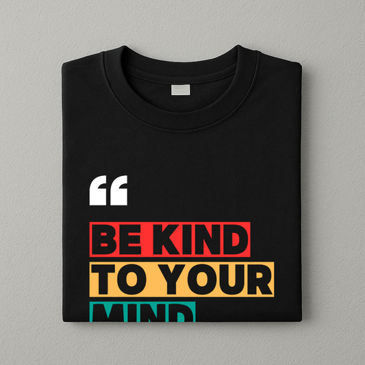 BE KIND TO YOUR MIND